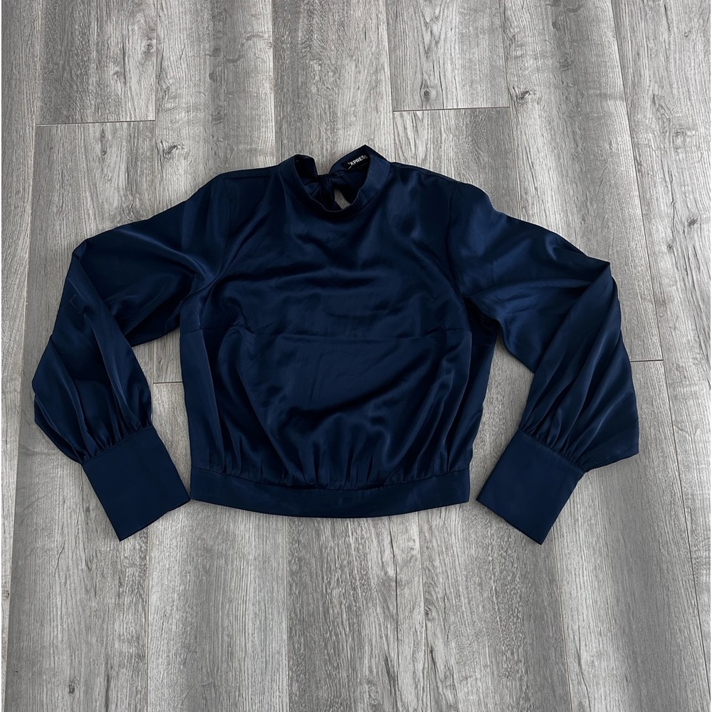 Express Navy Blouse